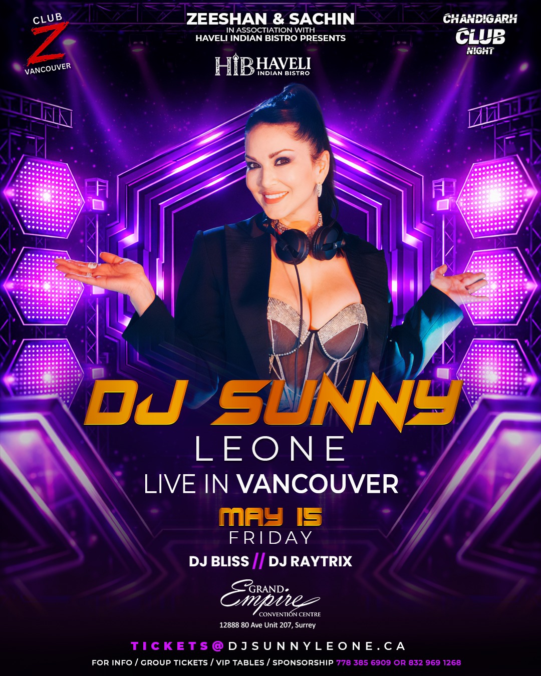 Vancouver After Party Flyer