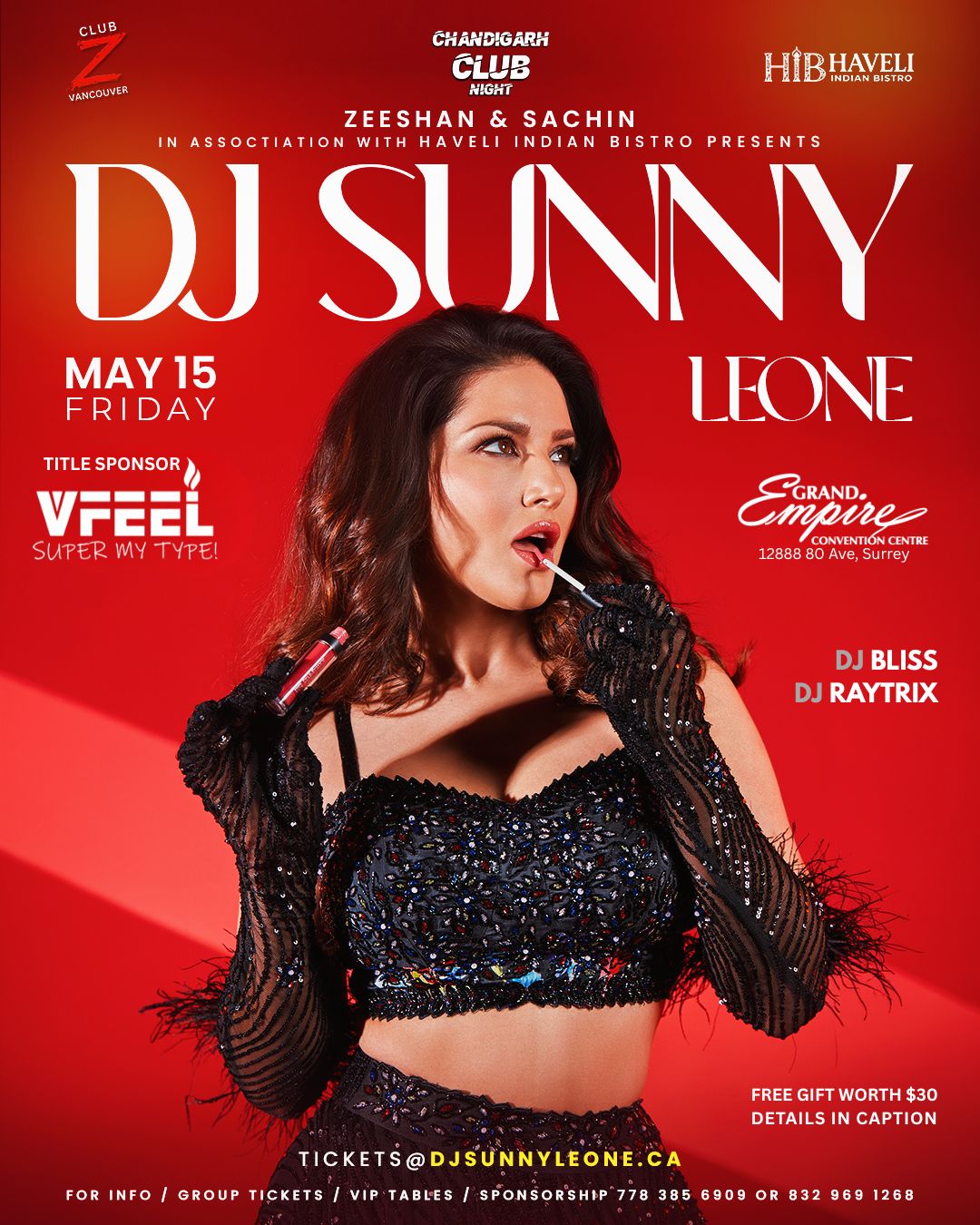 Vancouver After Party Flyer
